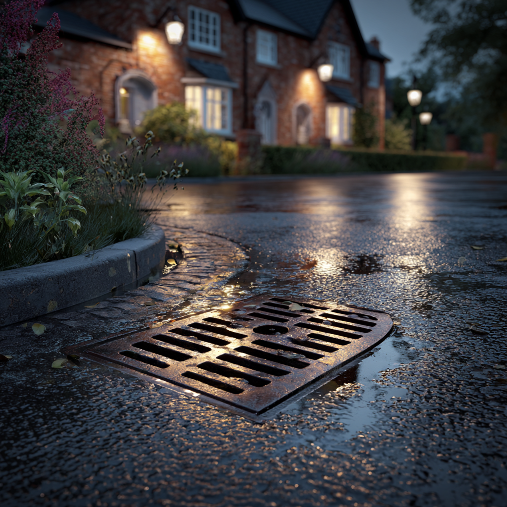derby blocked drain